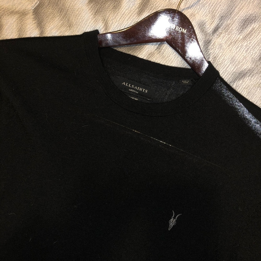 All Saints 100% merino MEDIUM sweater